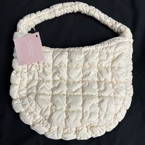 Ariana Grande Mod pink quilted bag
